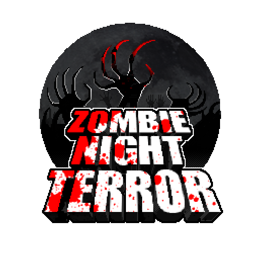 logo du jeu vidéo d'horreur zombie night terror